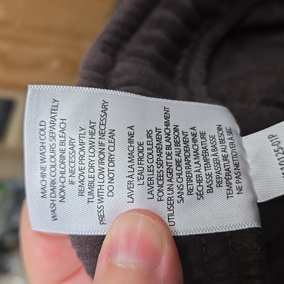 Tuff Athletics Size XL Chocolate Brown Fleece Lined Cargo Sweatpant - Picture 9 of 9